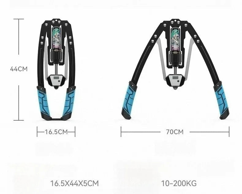Hydraulischer Power Twister – Verstellbarer Brust- & Armtrainer